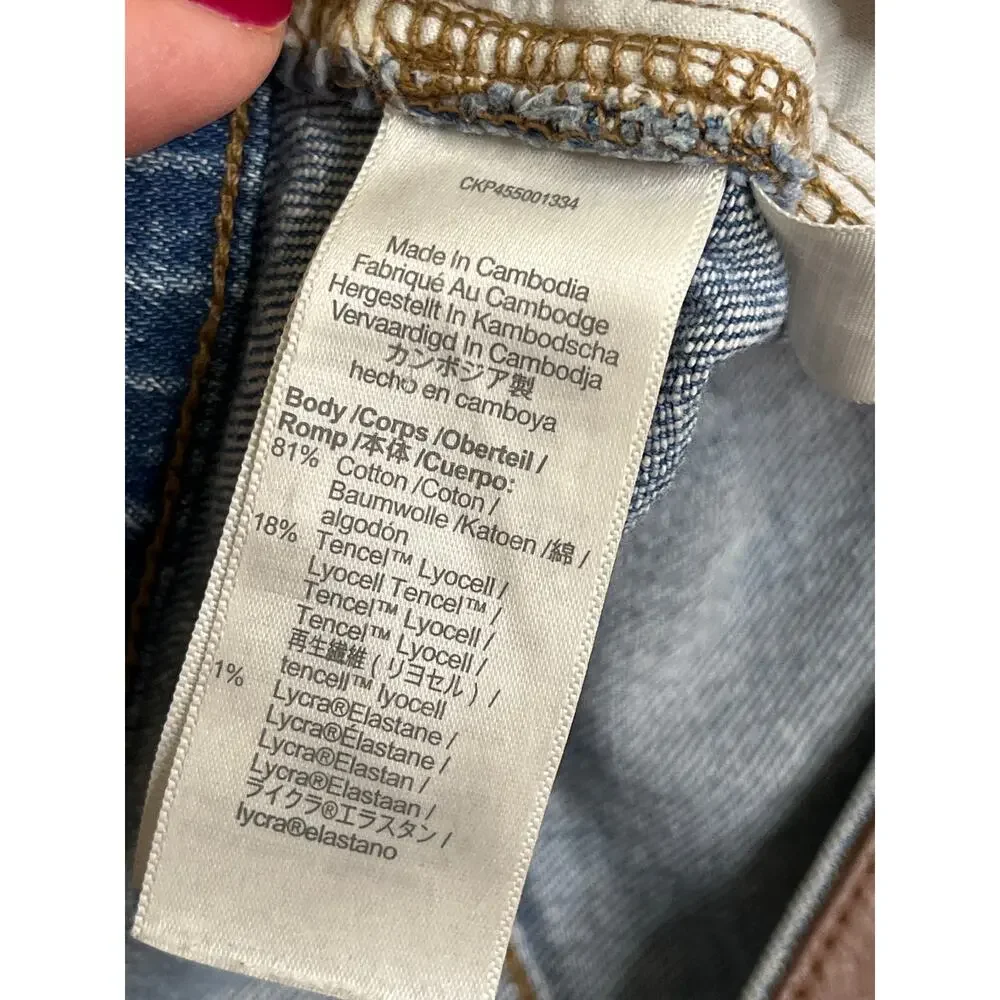 Madewell The High-Rise Slim Boyjean in Neal Wash, TENCEL Denim Edition , size 27 - Picture 11 of 15